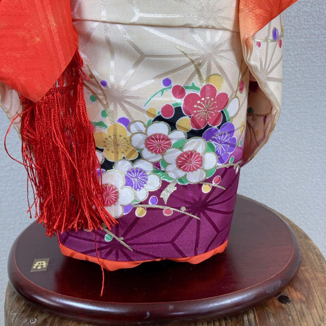 豪華 飾り市松 市松人形 45cm 着物 日本人形