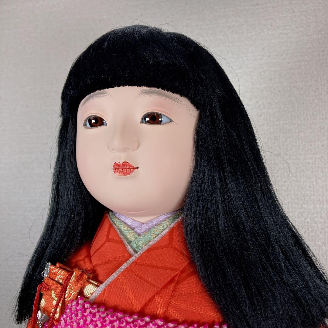 豪華 飾り市松 市松人形 45cm 着物 日本人形