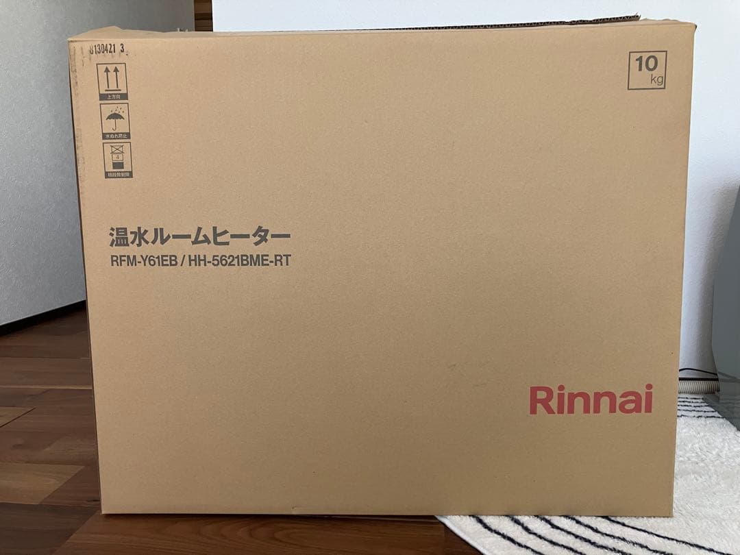 Rinnai 温水ルームヒーター RFM-Y61EB 2024年製