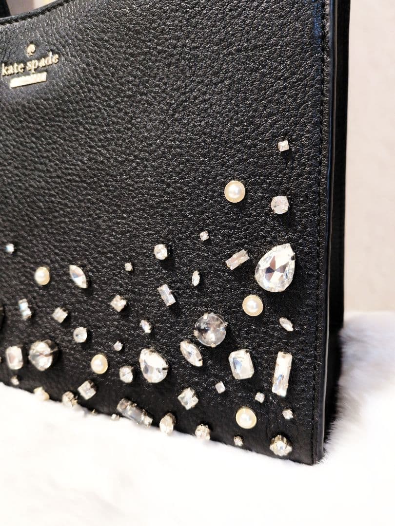ピンクローズ様【kate spade new york】キラキラビジューバッグ☆
