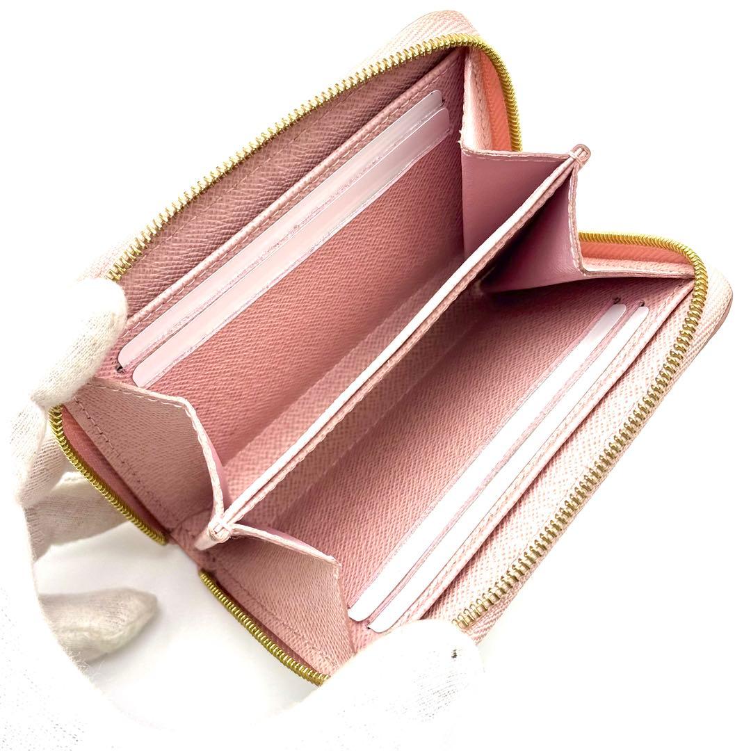 【新型超美品】 ルイヴィトン ダミエアズール ジッピーパース