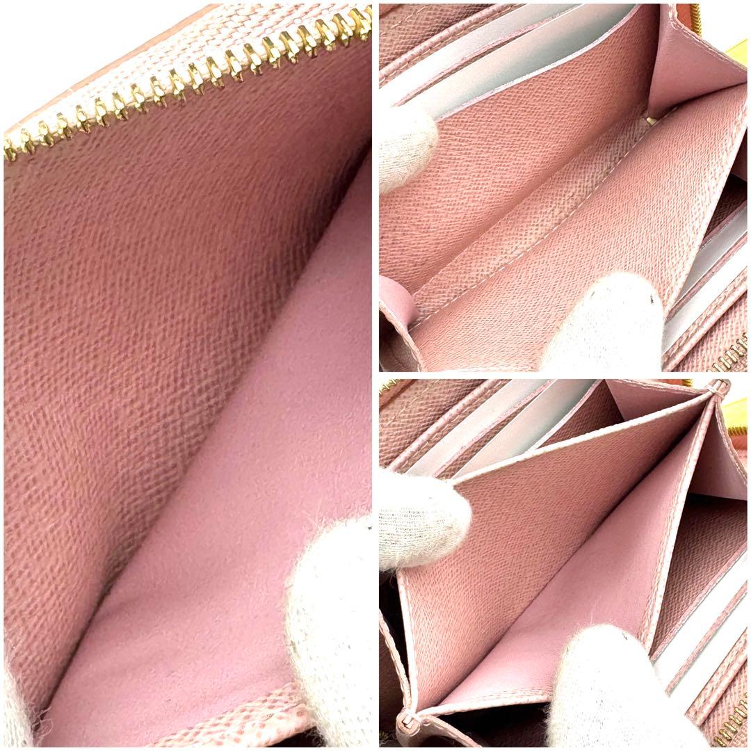 【新型超美品】 ルイヴィトン ダミエアズール ジッピーパース