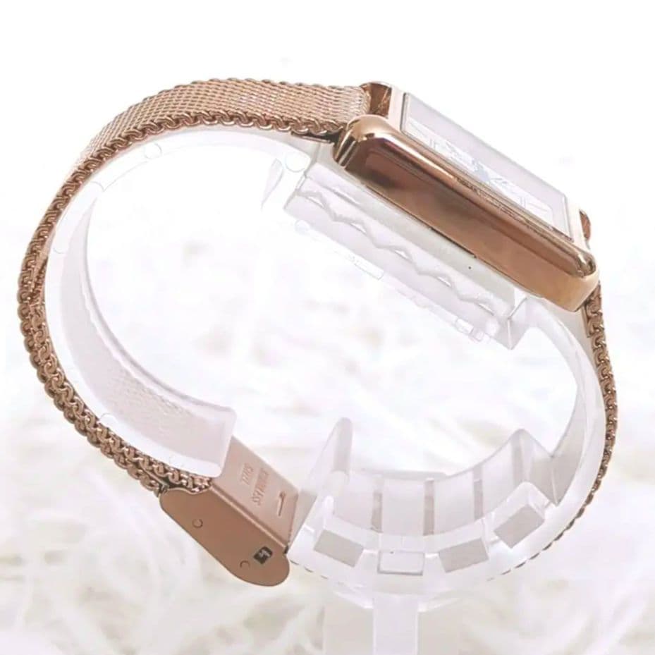 【稼働品】matow 腕時計 ゴールドメッシュ Tsukiシリーズ 朧月 マトウ