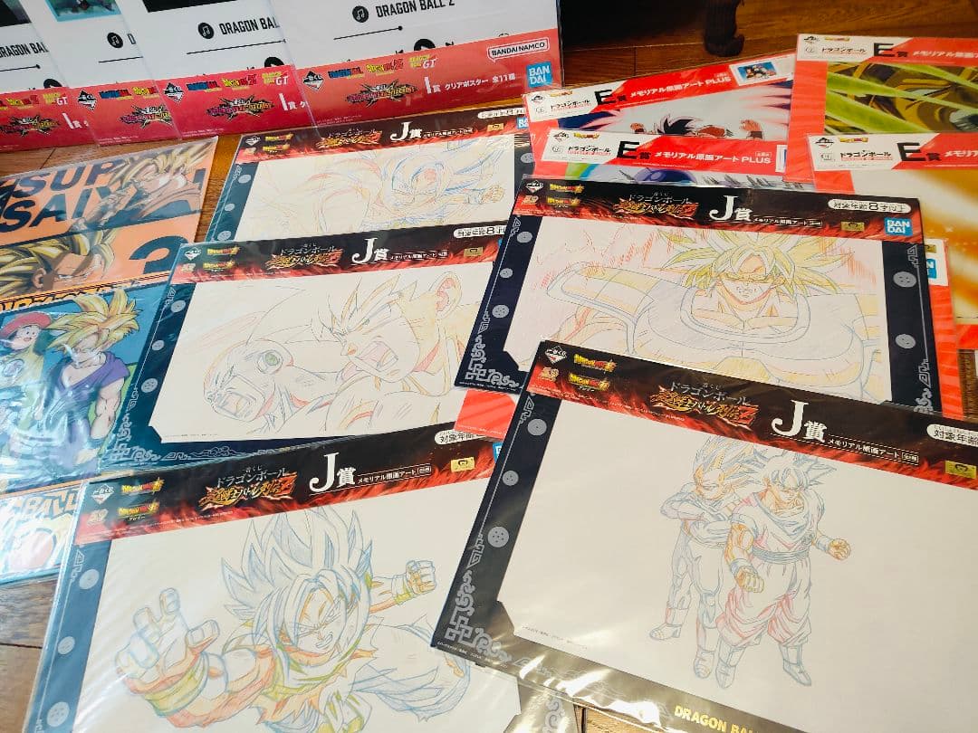 ドラゴンボール ビジュアルシート ポスター 原画アート 30枚