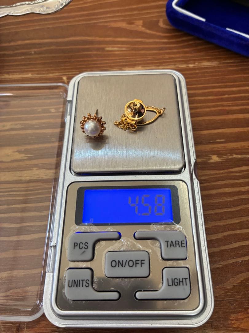 Ø*様 18金 刻印 ネクタイピン