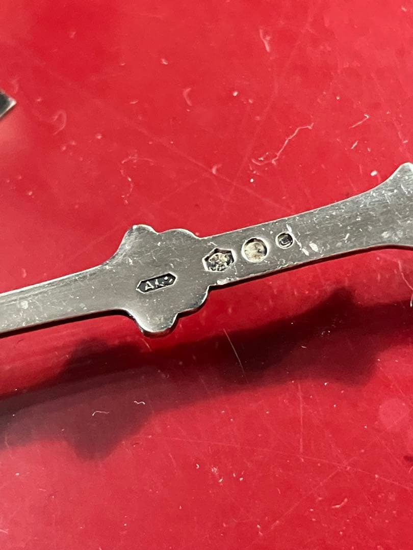 silver？装飾スプーン アンティーク？