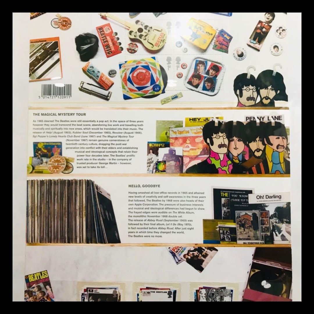 ビートルズ 超レア 切手シート（ロンドン購入）