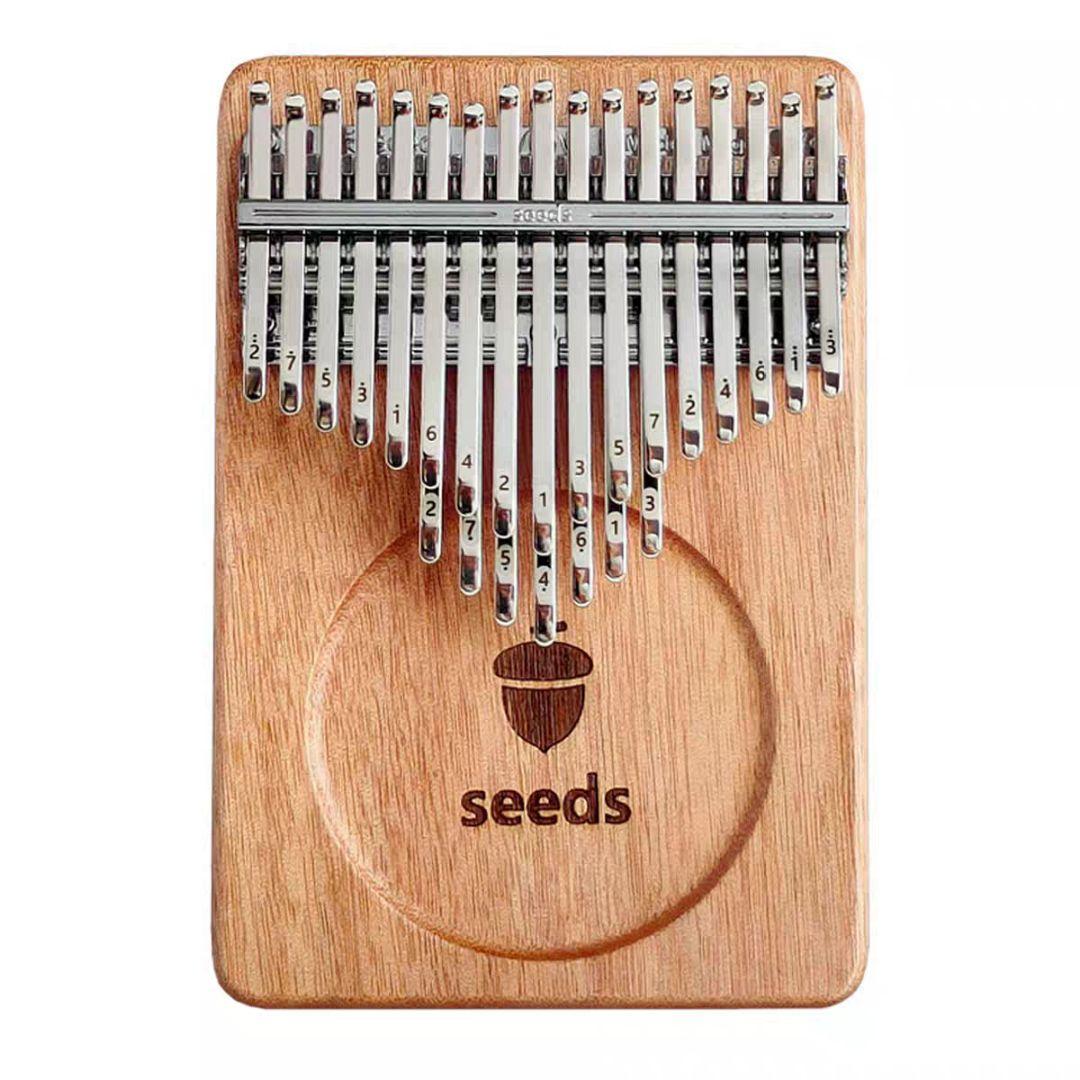 カリンバ　seeds 親指ピアノ　半音付き　41キー　クロマチック