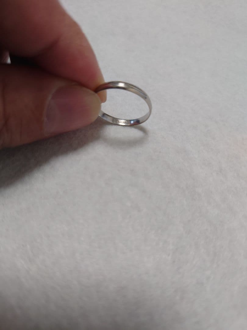 pt900刻印あり　指輪