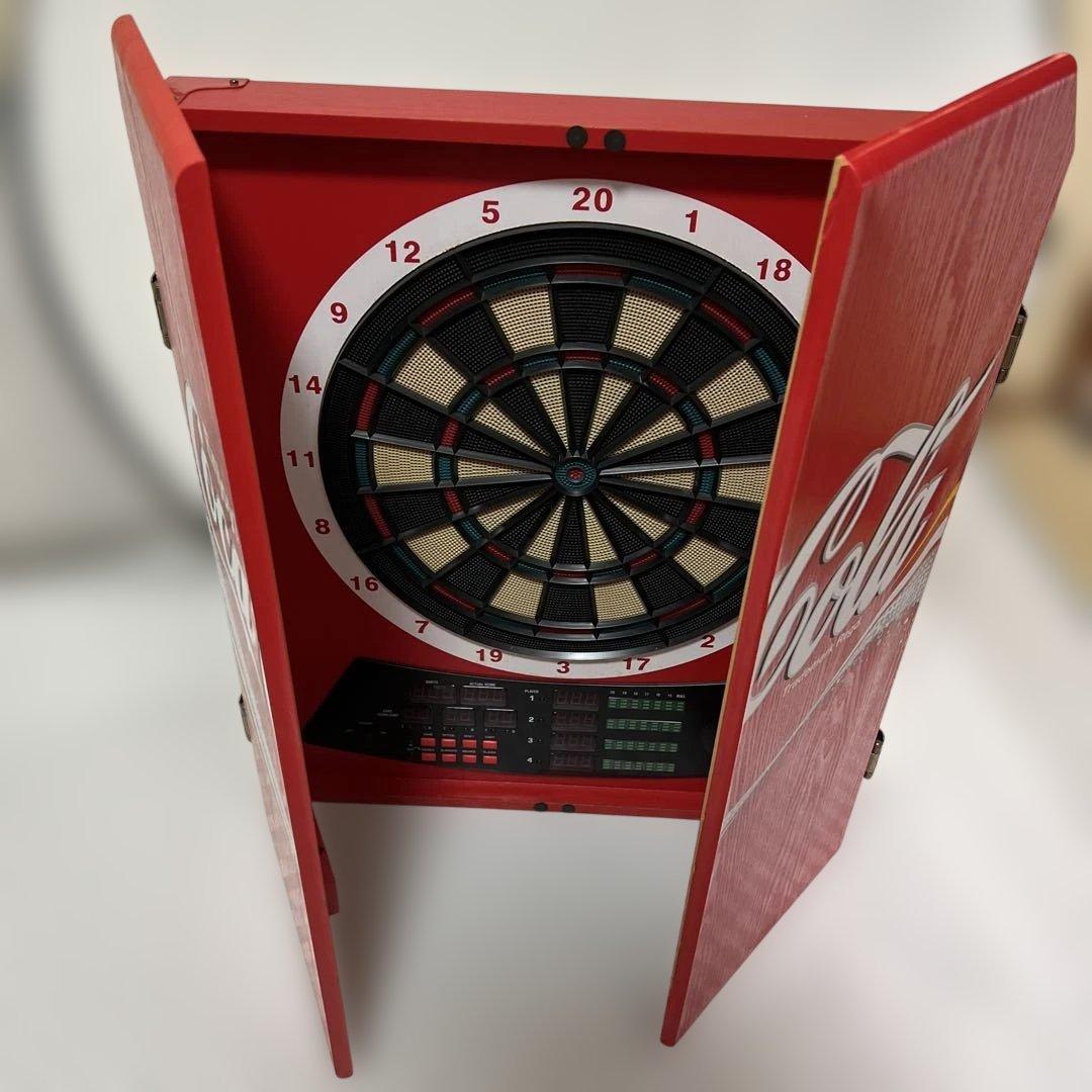 Coca-Cola コカ・コーラ 電子ダーツボード フルセット 美品