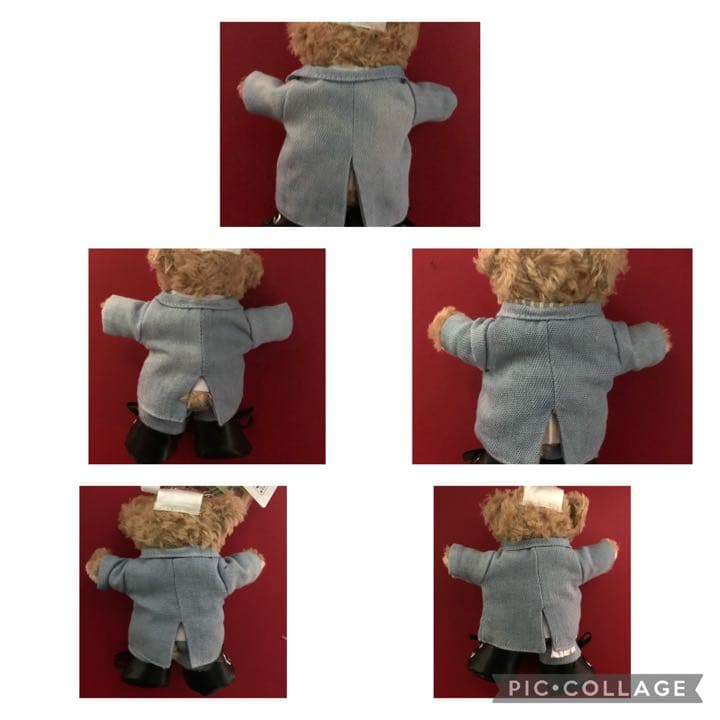 ダッフィー付き！5セット！着せ替えコスチューム 水色衣装 ぬいば お正月大特価