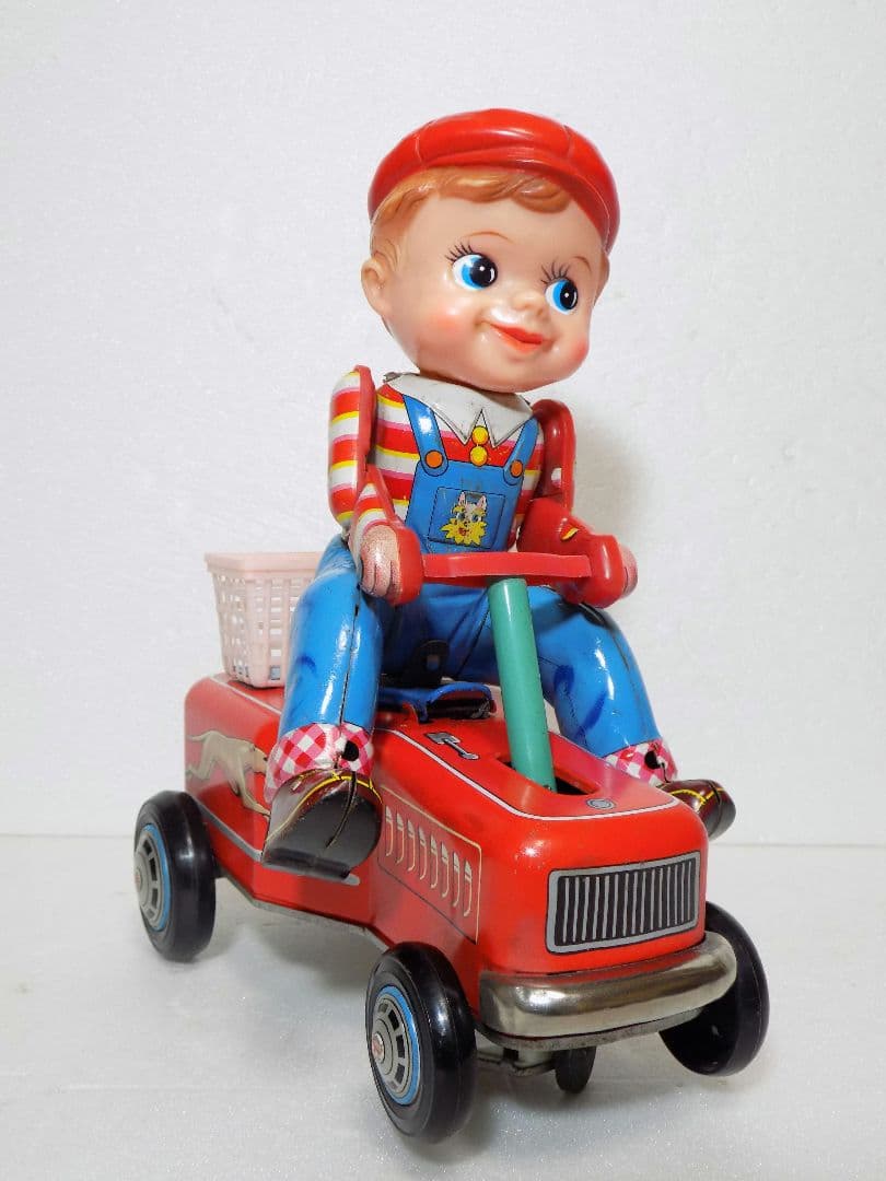 マスダヤ ブリキ　電動　【ちびっこ HAND CAR 】☆動作品