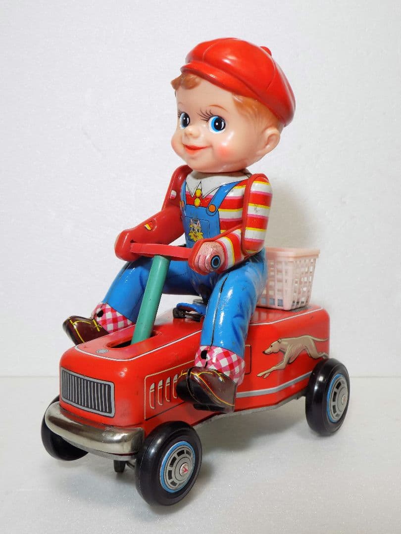 マスダヤ ブリキ　電動　【ちびっこ HAND CAR 】☆動作品