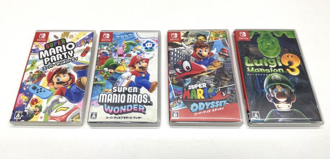 ★Nintendo Switchソフト スーパーマリオ 4点セット まとめ