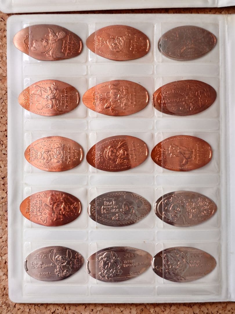 ディズニースーベニアメダル 217枚