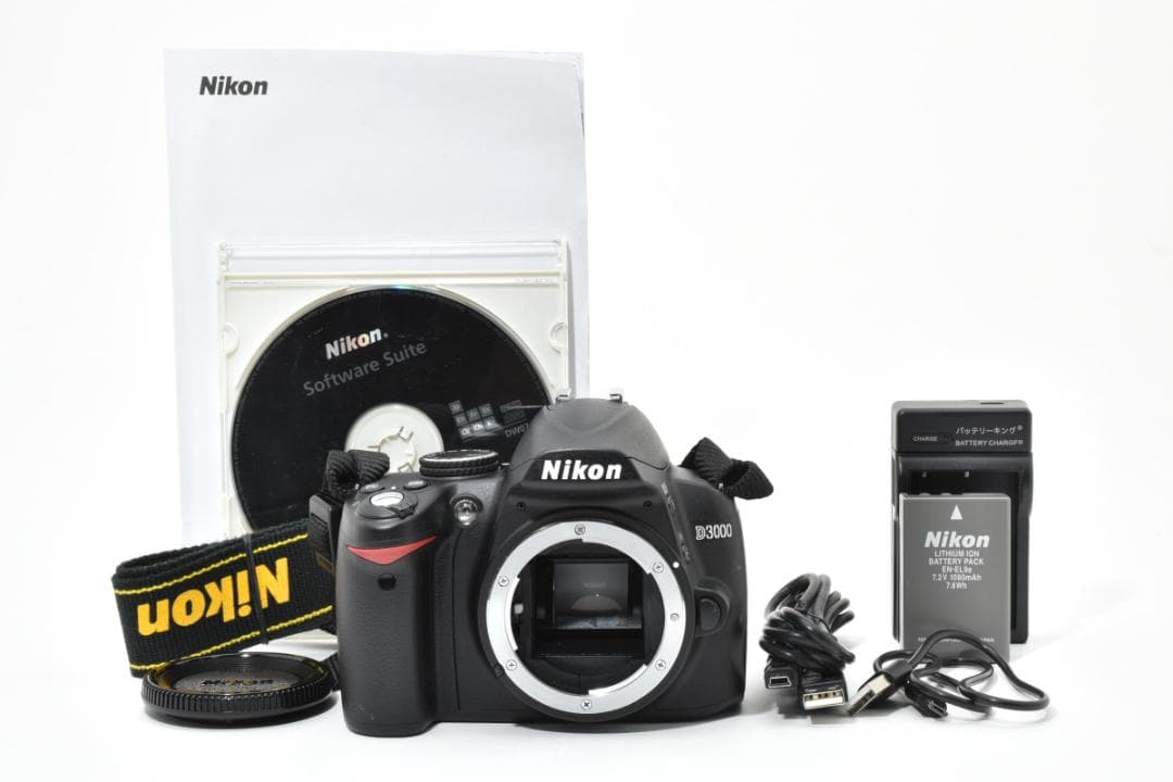 ★撮影枚数957枚・超美品★Nikon ニコン D3000 ボディ #20716