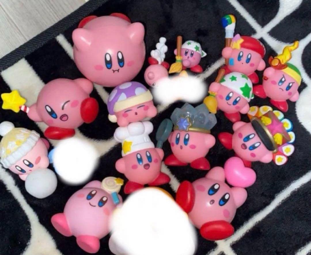 カービィ　フィギュア　まとめ売り　雪だるま　ムテキステキ　ぷぷぷ　14点　まとめ