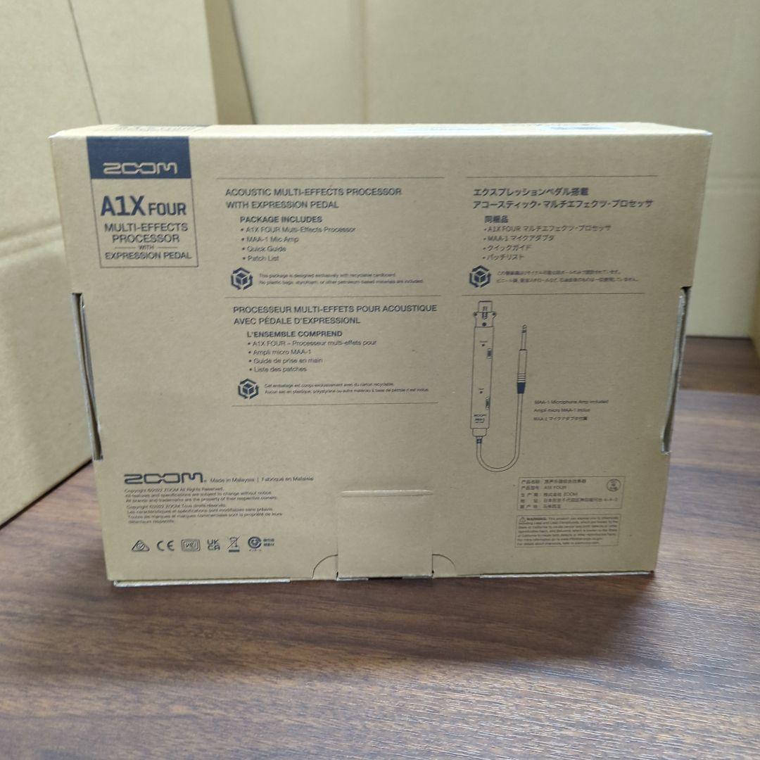 ZOOM ズーム A1X FOUR アコースティック楽器用