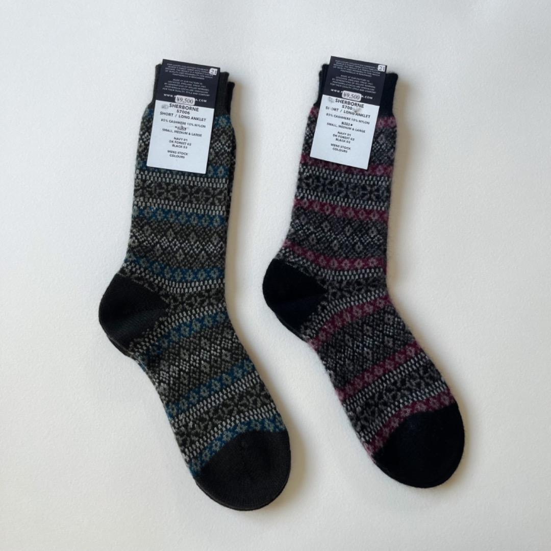 新品 Pantherella パンセレラ カシミア ソックス 靴下 セット