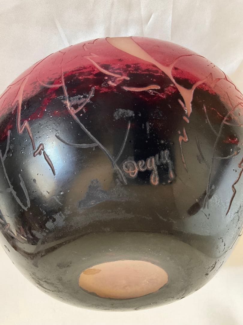 「Dugue/デュゲ」Art Deco Vase1930年台(France)