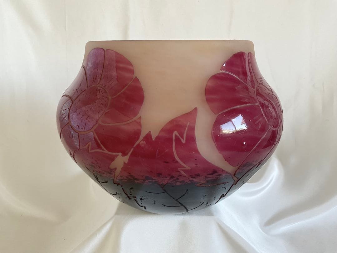 「Dugue/デュゲ」Art Deco Vase1930年台(France)