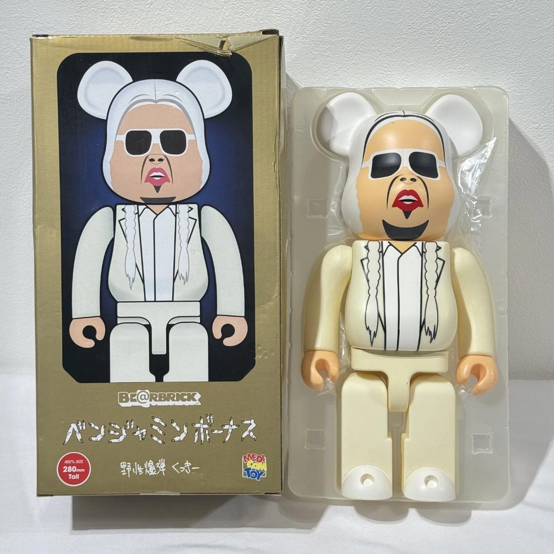 ベンジャミンボーナス BE@RBRICK 野性爆弾くっきー フィギュア