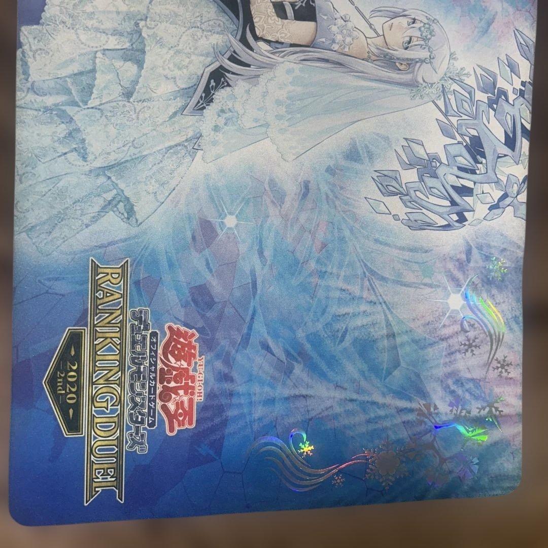 遊戯王　ランキングデュエル　六花精ティアドロップ　プレイマット