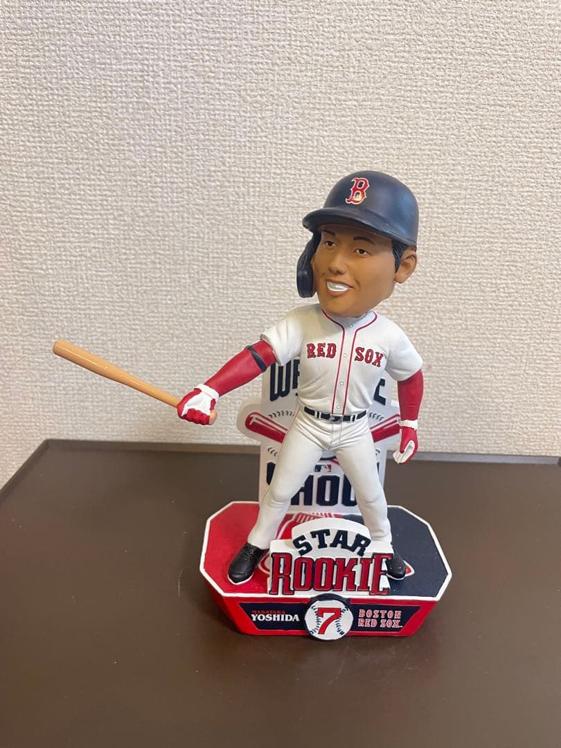 ボストン・レッドソックス 吉田選手 ボブルヘッド FOCO製。96体限定版