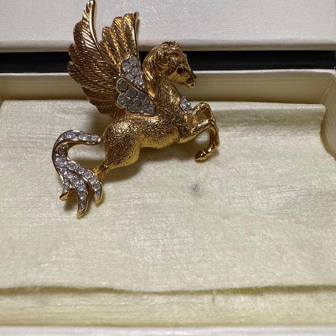 A&S ユニコーン　ブローチ