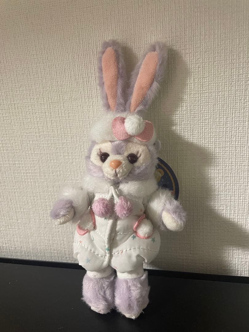 ディズニー　トゥインクルウィンター　ステラルー　ぬいぐるみバッジ　ダッフィー