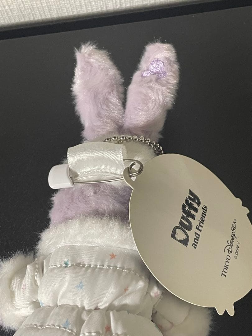 ディズニー　トゥインクルウィンター　ステラルー　ぬいぐるみバッジ　ダッフィー