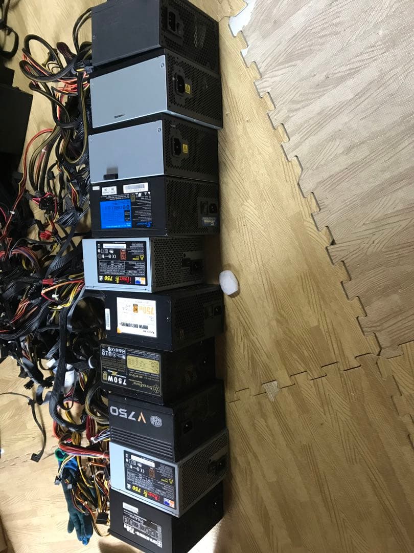 27/12-A4. 電源ユニット750W 10個セット