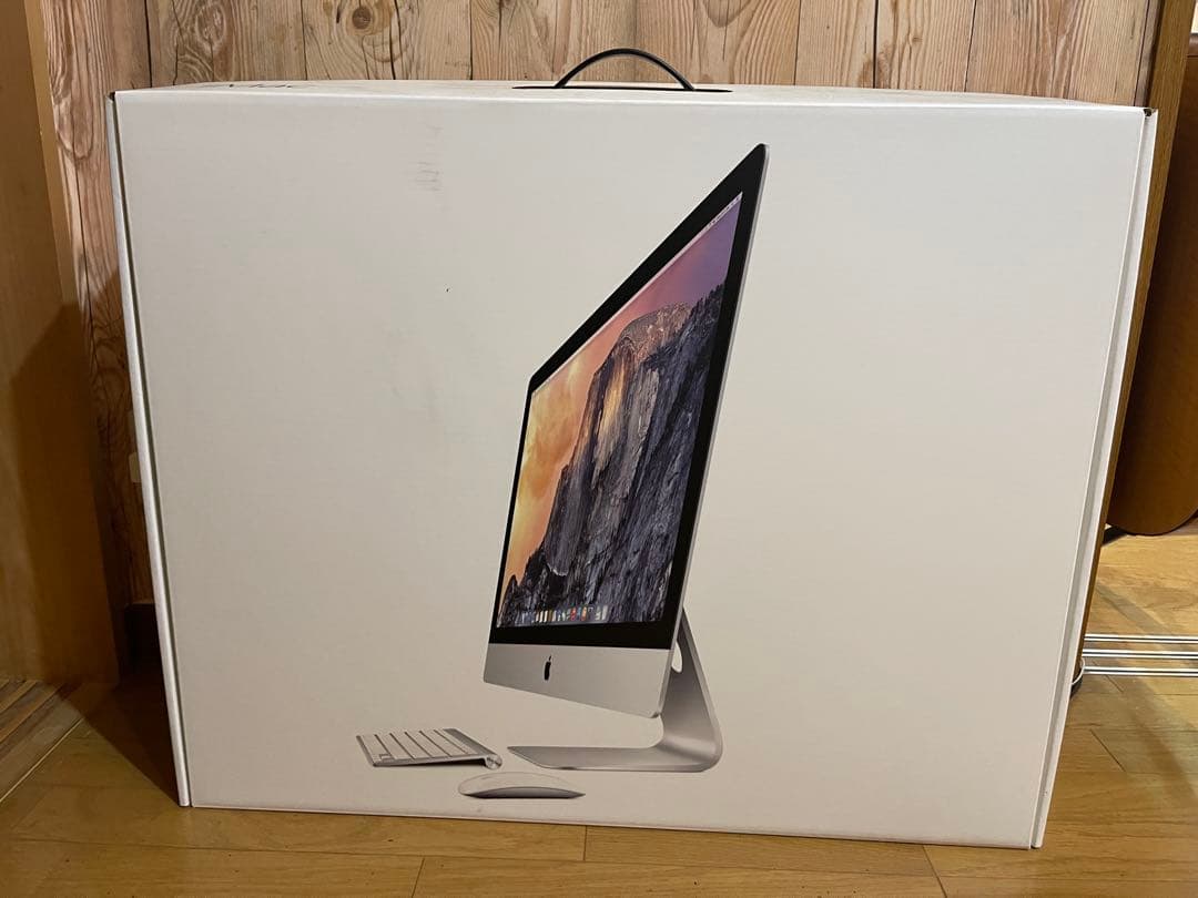 メモリ32GB iMac 27インチ 5K Late 2014（箱・付属品あり）