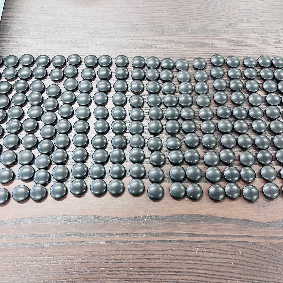 本蛤碁石 本耶智黒 雪印 33号 囲碁 白223個 黒214個