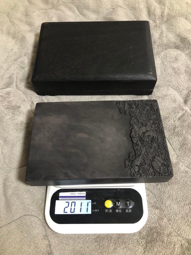 硯　すずり 端溪硯 鴻福天齊硯 文房四寶 書道用品 端渓硯 書道具