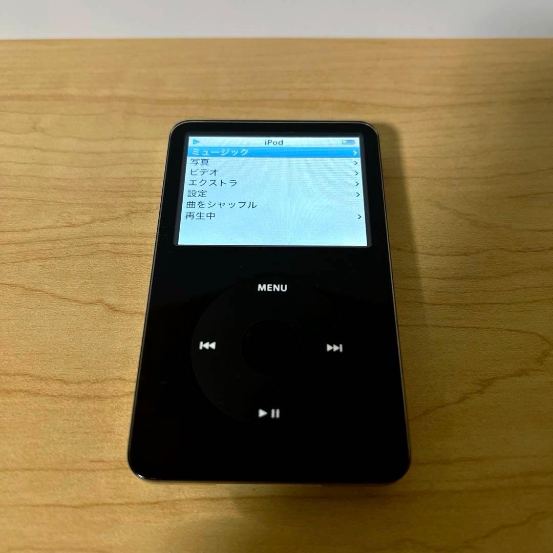 美品 Apple iPod 30GB BLACK MA146J/A