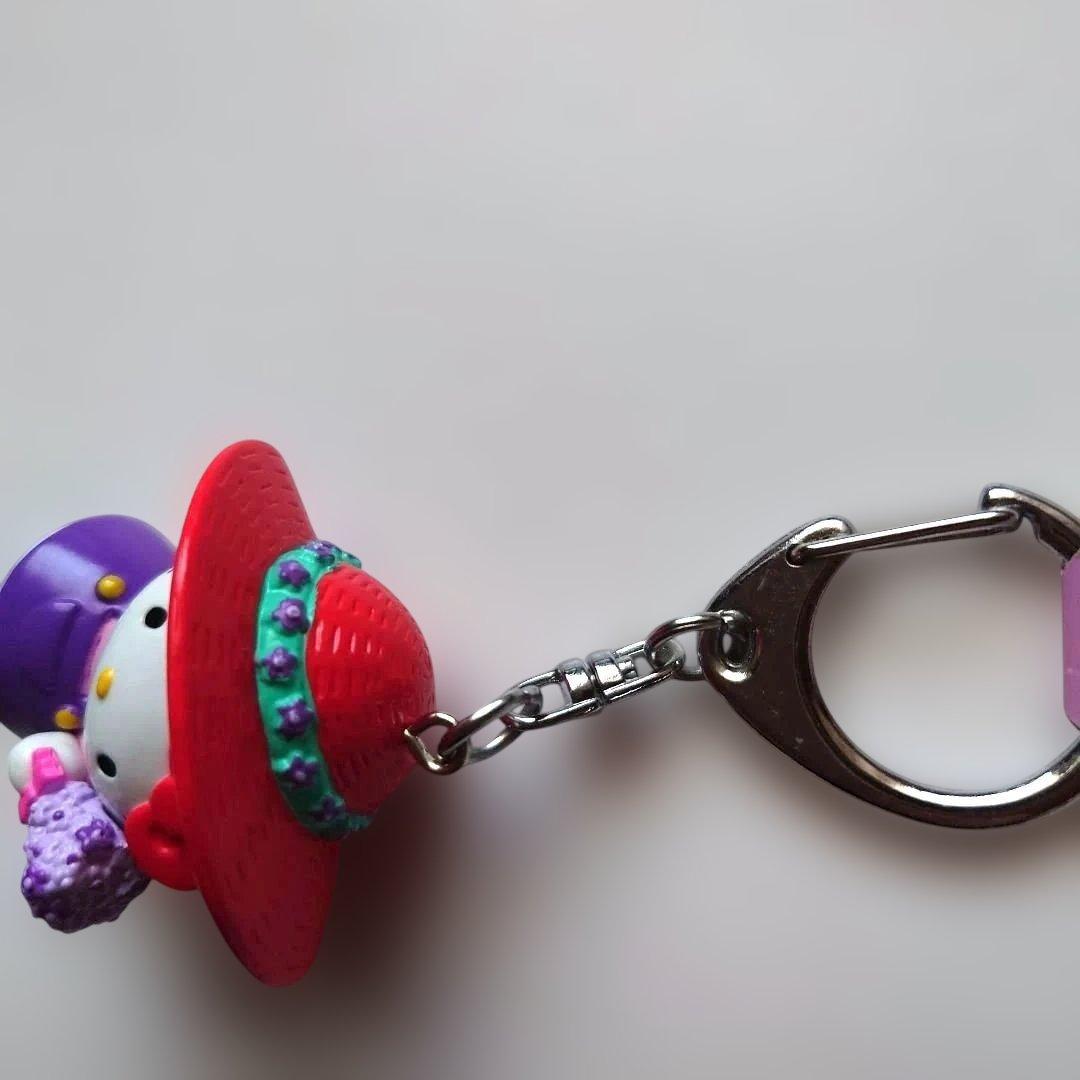 HELLO KITTY　ラベンダー　北海道限定　2002年　キーホルダー　希少