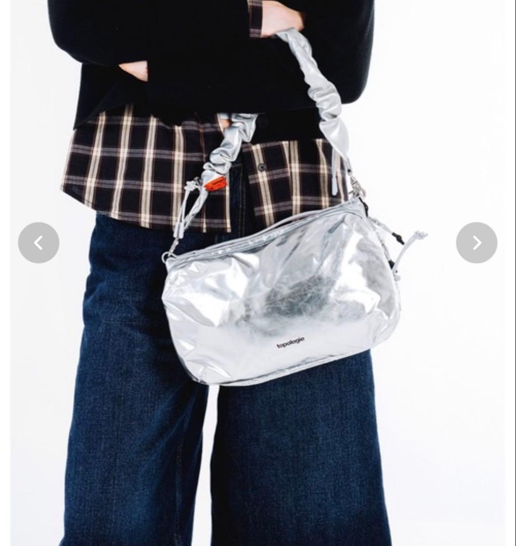 Topologie✳︎ボトルサコッシュ✳︎ラージ✳︎シルバー