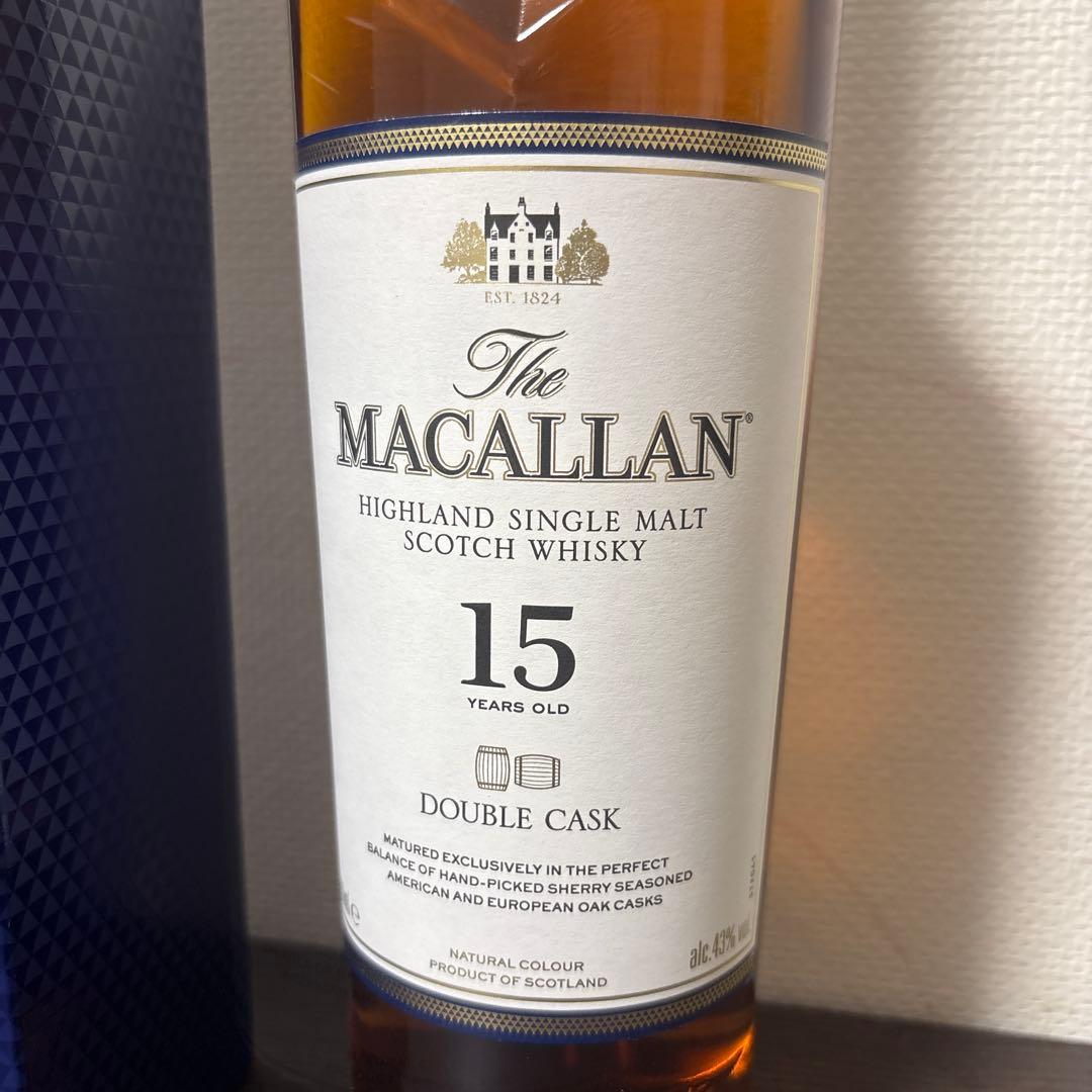 マッカラン 15年 ダブルカスク 700ml