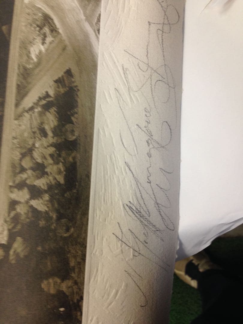 Michael Jackson autograph マイケルジャクソン直筆サイン