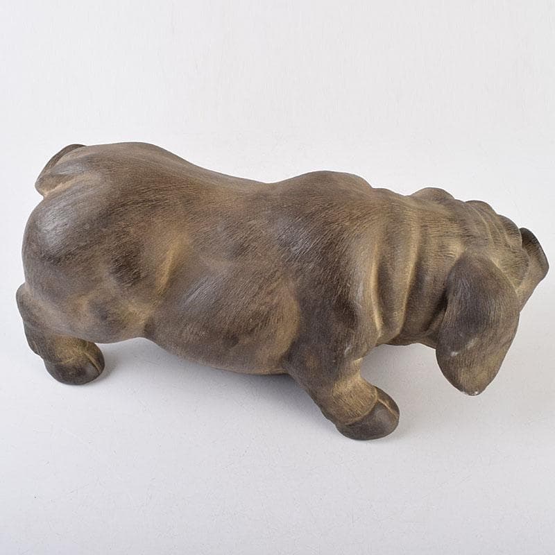 中国　古陶磁　陳鳴遠　朱泥　豚俑　陶俑　置物　V　9208AE