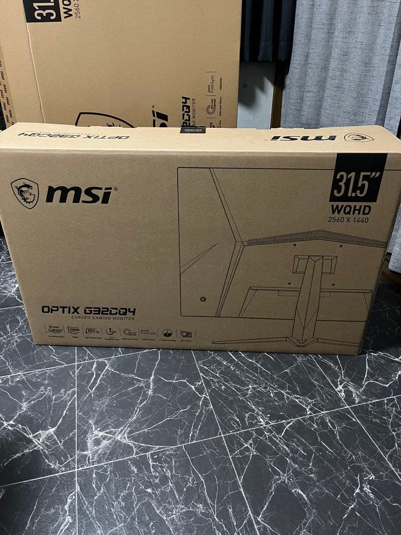 ⭐️MSI曲面型モニター⭐️31.5インチ