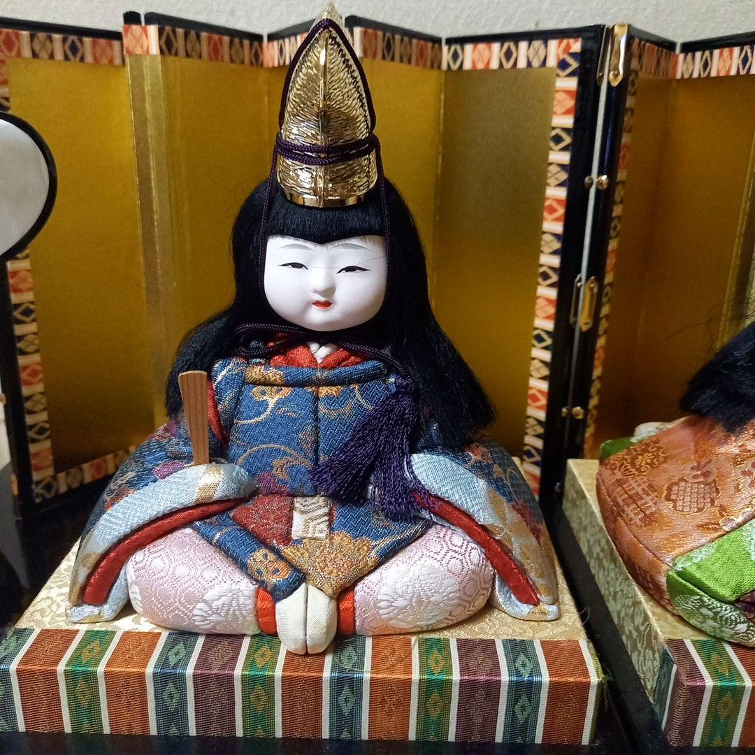 お雛様 真多呂人形 早春雛 木目込み