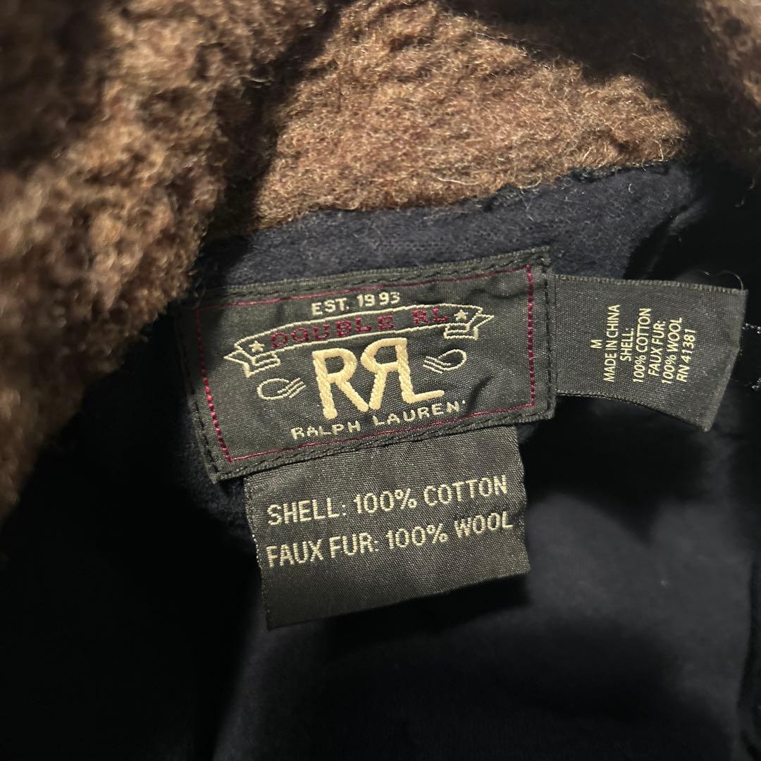 Ralph Lauren フライトキャップ ダークグレー