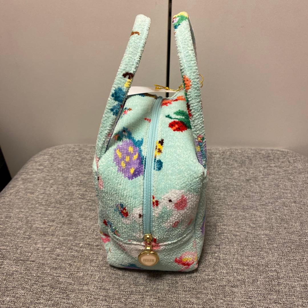 FEILER 神崎恵さん×フェイラー　ファンキーフォーチュン　ミニキューブバッグ