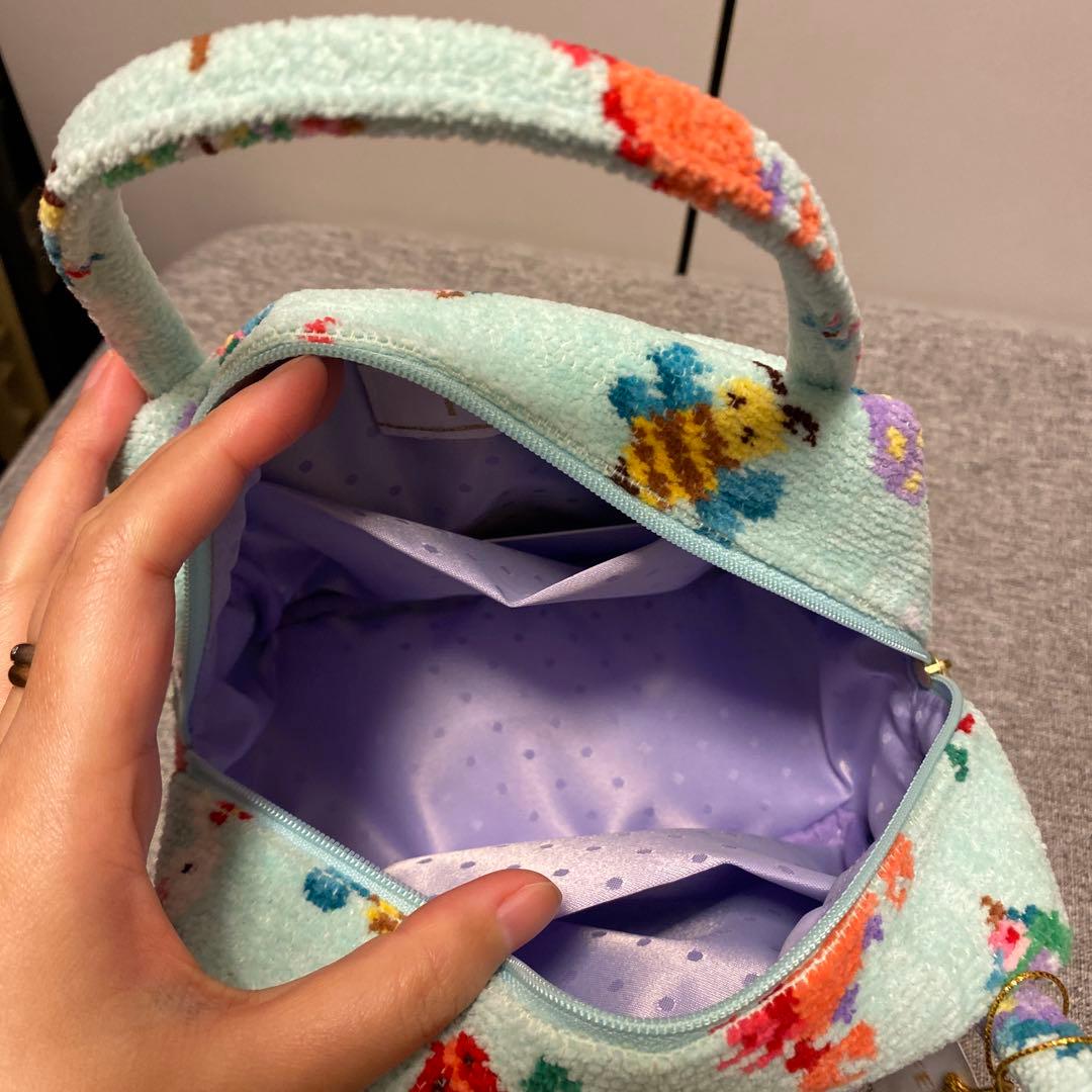 FEILER 神崎恵さん×フェイラー　ファンキーフォーチュン　ミニキューブバッグ