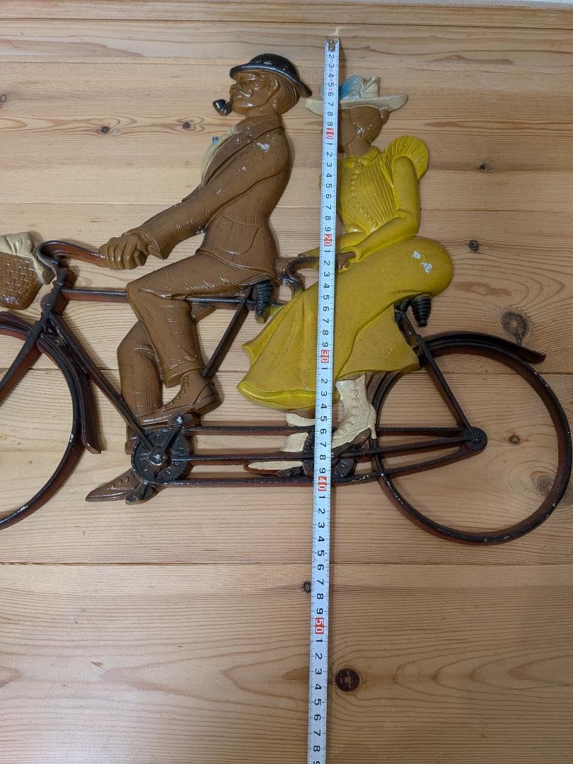 自転車マニア★ヴィンテージインテリア★タンデム自転車ウォールアート
