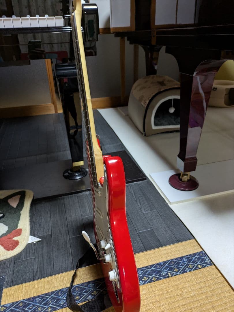 RockJAM エレキギター レッド ロックジャム　ストラトキャスタータイプ