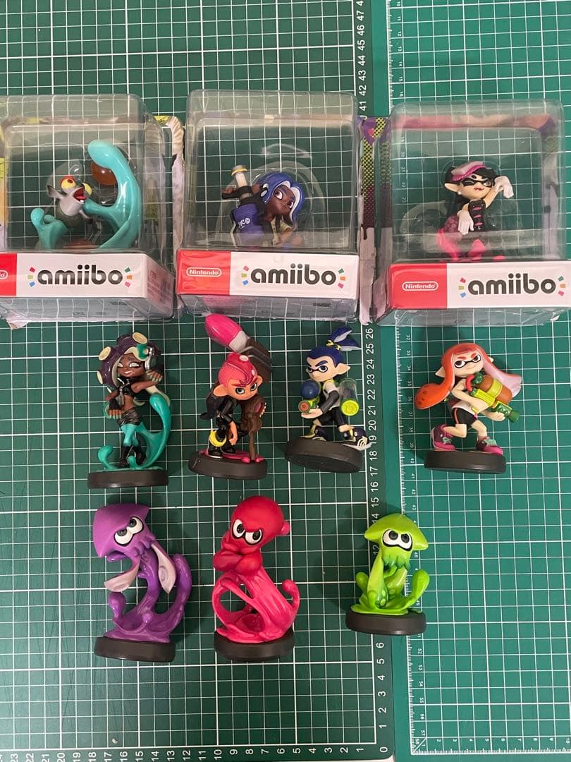 スプラトゥーン　amiibo まとめ売り　10体　タコ　イイダ　アオリ　等