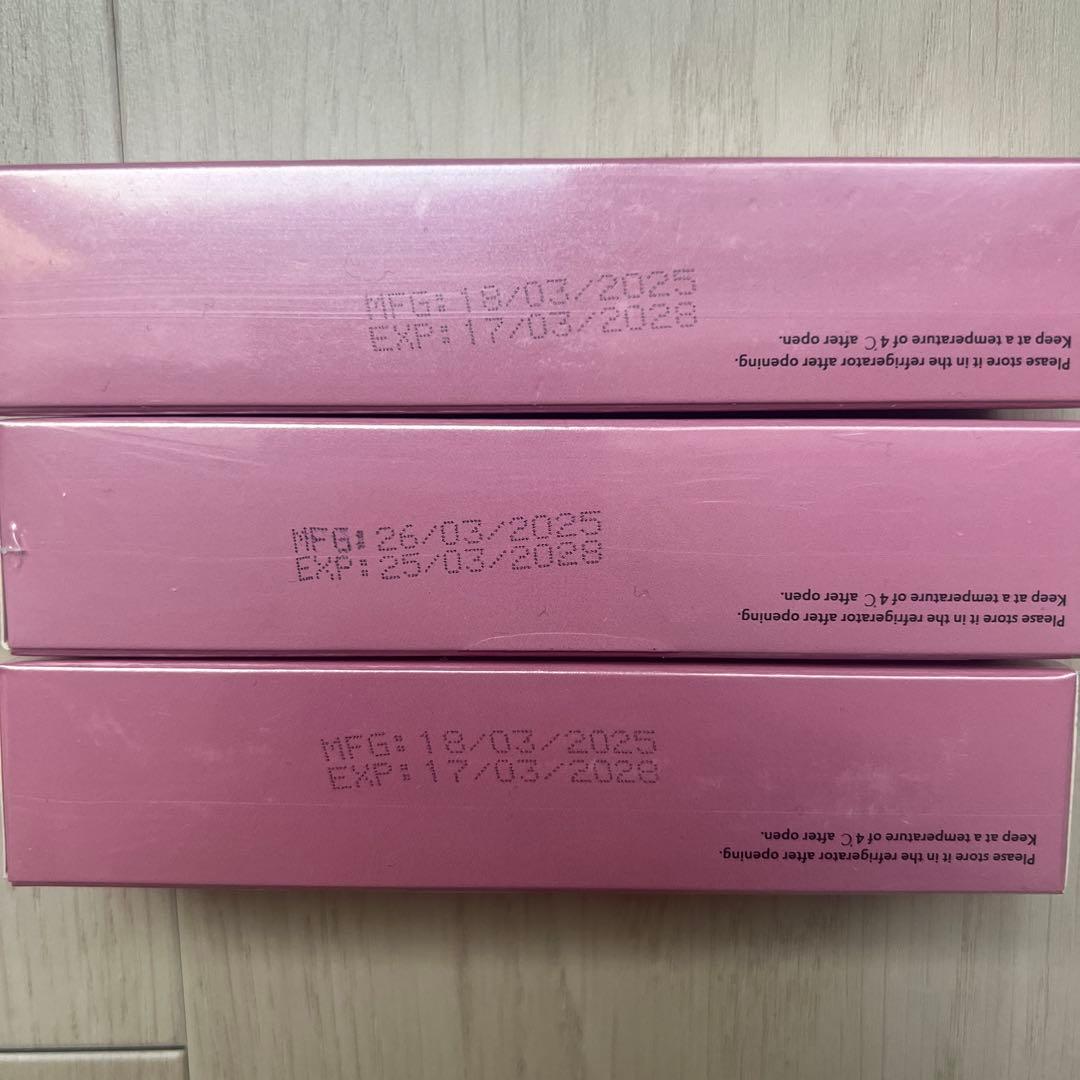 ローマピンク　アフタークリーム3本　リップ